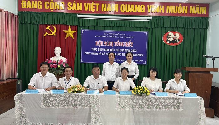 Cụm thi đua Cơ quan Sở Y tế – Quản lý nhà nước ký kết giao ước thi đua năm 2024