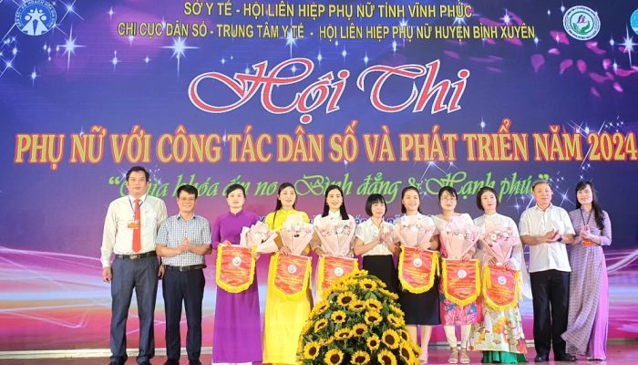 Huyện Bình Xuyên tổ chức Hội thi “Phụ nữ với công tác dân số và phát triển”