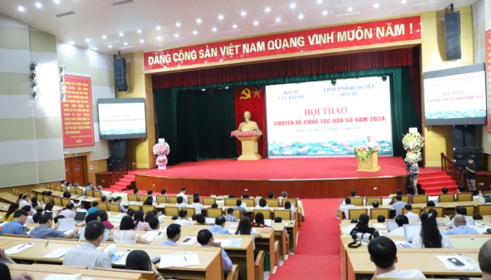 Hội thảo chuyên đề công tác dân số năm 2024