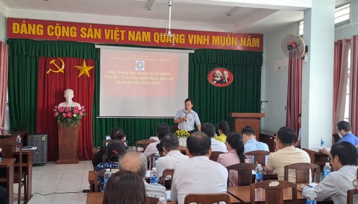 Hội nghị triển khai Kế hoạch Hội thi tìm hiểu kiến thức Dân số và Phát triển năm 2024